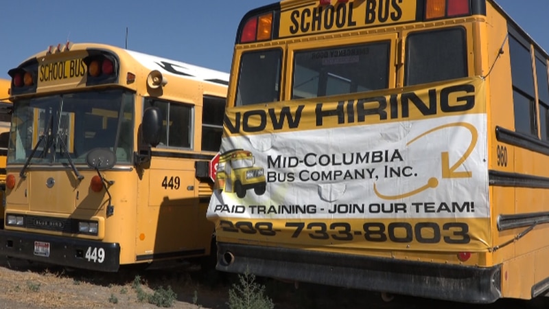 Preparations are underway at Mid-Columbia Bus Company, who serves many of South-Central Idaho...