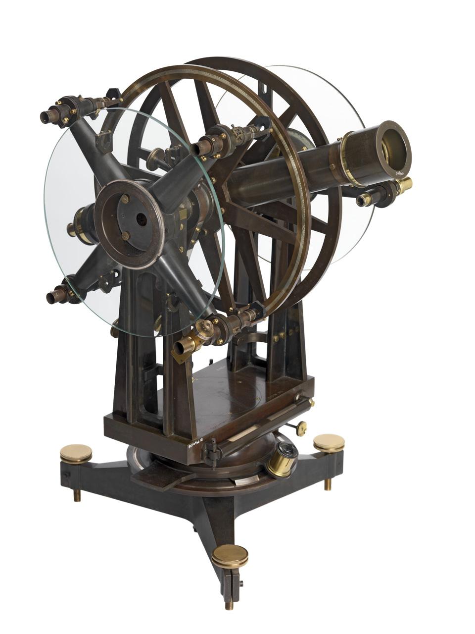 An altazimuth instrument is a telescope with scales and mounting that allow both local coordinates - the altitude and the azimuth - of a star to be measured without the need of any additional apparatus.